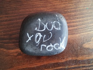 "Dad, you rock"...and so do you, Little Man